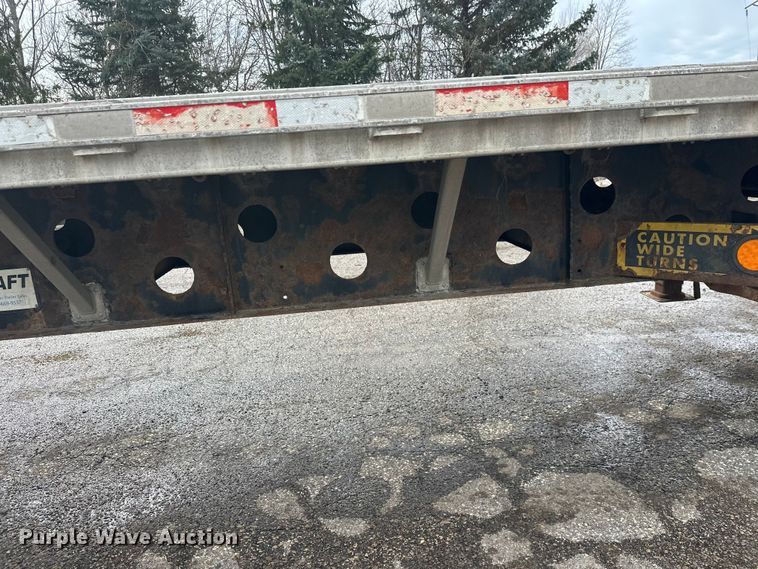 image for item FK1774 2008 Transcraft  flatbed trailer