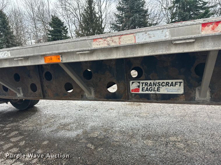 image for item FK1774 2008 Transcraft  flatbed trailer