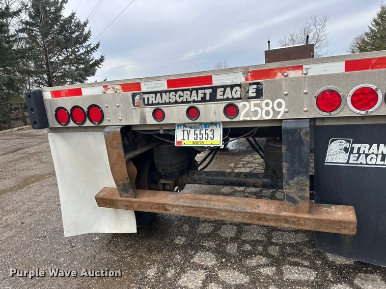 image for item FK1774 2008 Transcraft  flatbed trailer