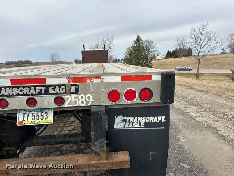 image for item FK1774 2008 Transcraft  flatbed trailer
