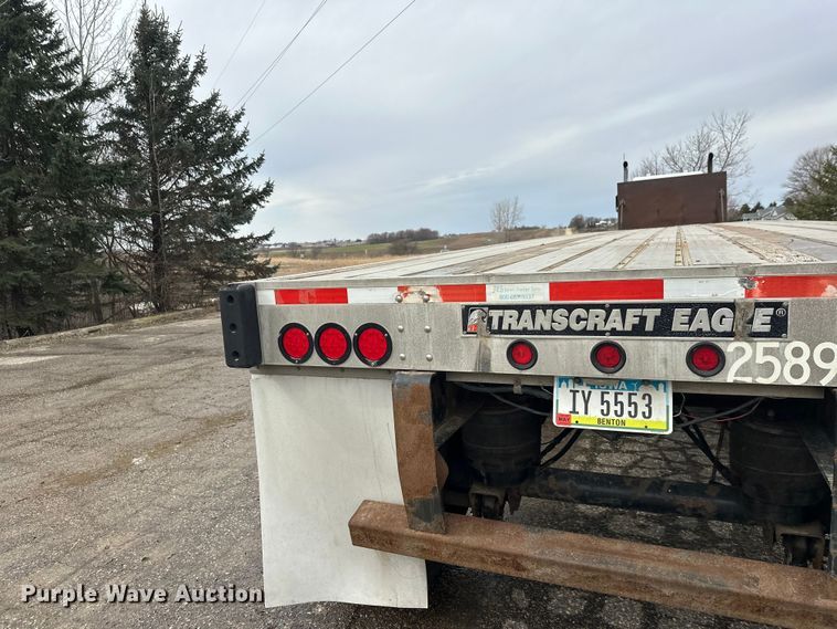 image for item FK1774 2008 Transcraft  flatbed trailer