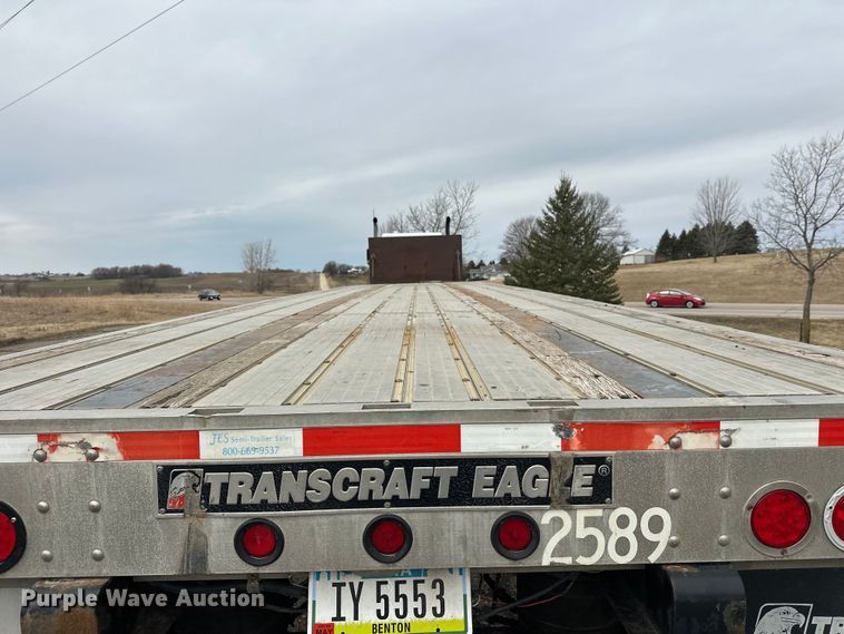 image for item FK1774 2008 Transcraft  flatbed trailer