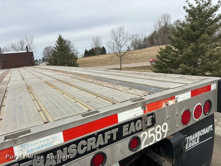 image for item FK1774 2008 Transcraft  flatbed trailer