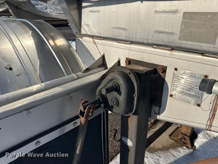 image for item FK1813 1991 Brenner tank trailer