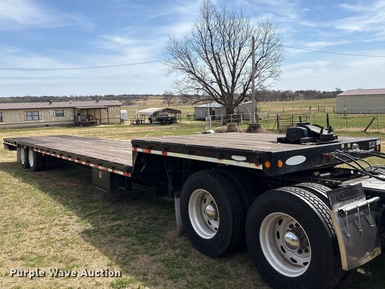 image for item NK9050 1999 Ledwell HT48102HT tilt deck hydraulic tail equipment trailer