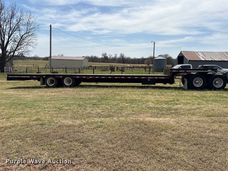 image for item NK9050 1999 Ledwell HT48102HT tilt deck hydraulic tail equipment trailer