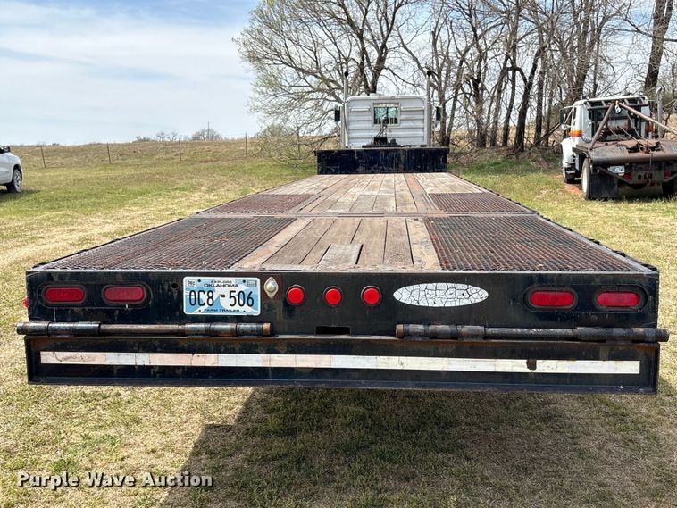 image for item NK9050 1999 Ledwell HT48102HT tilt deck hydraulic tail equipment trailer