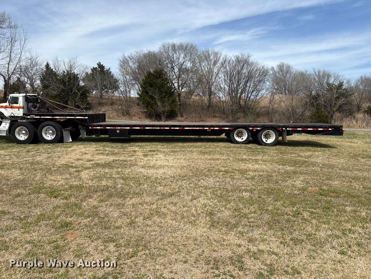 image for item NK9050 1999 Ledwell HT48102HT tilt deck hydraulic tail equipment trailer