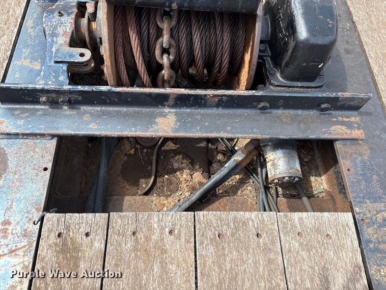 image for item NK9050 1999 Ledwell HT48102HT tilt deck hydraulic tail equipment trailer