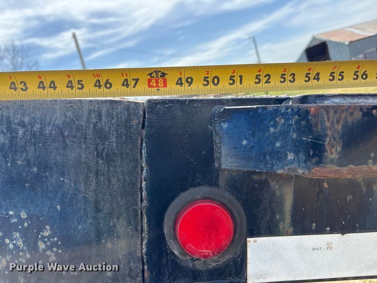 image for item NK9050 1999 Ledwell HT48102HT tilt deck hydraulic tail equipment trailer