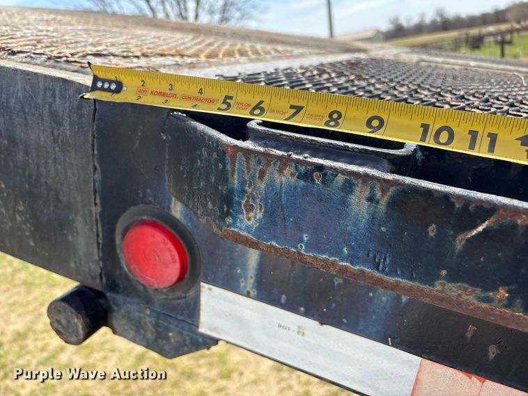 image for item NK9050 1999 Ledwell HT48102HT tilt deck hydraulic tail equipment trailer