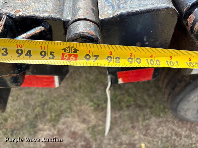 image for item NK9050 1999 Ledwell HT48102HT tilt deck hydraulic tail equipment trailer