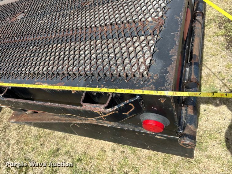 image for item NK9050 1999 Ledwell HT48102HT tilt deck hydraulic tail equipment trailer