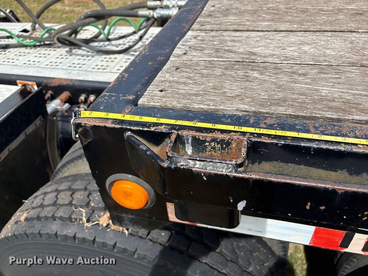 image for item NK9050 1999 Ledwell HT48102HT tilt deck hydraulic tail equipment trailer