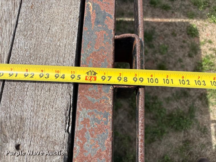 image for item NK9050 1999 Ledwell HT48102HT tilt deck hydraulic tail equipment trailer