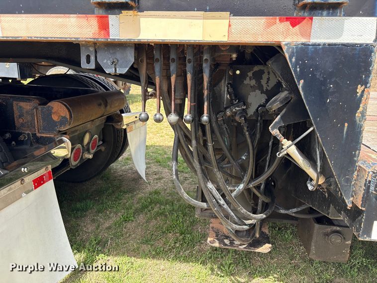 image for item NK9050 1999 Ledwell HT48102HT tilt deck hydraulic tail equipment trailer