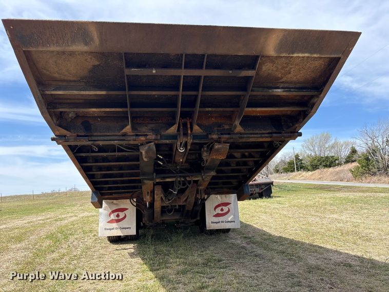 image for item NK9050 1999 Ledwell HT48102HT tilt deck hydraulic tail equipment trailer