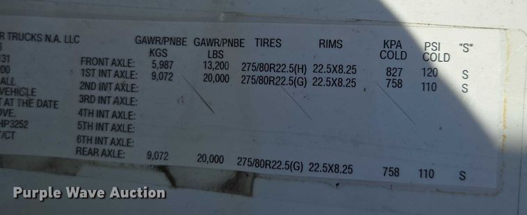 image for item YA1712 2017 Freightliner Cascadia semi truck