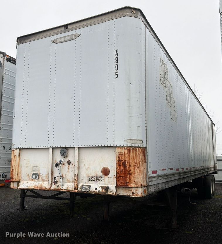 image for item YA1927 1985 Trailmobile 01AA-1SAL dry van trailer