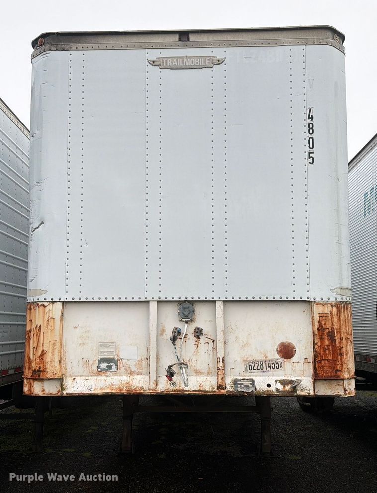 image for item YA1927 1985 Trailmobile 01AA-1SAL dry van trailer