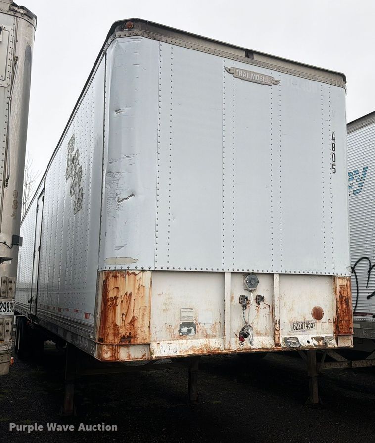 image for item YA1927 1985 Trailmobile 01AA-1SAL dry van trailer