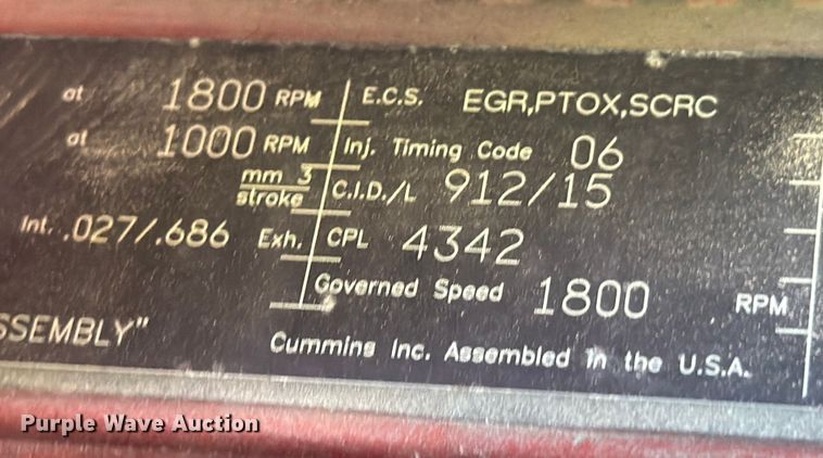 image for item YA2145 2018 International LT625 semi truck