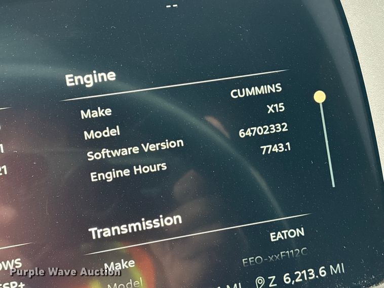 image for item YA2243 2023 Peterbilt 579 semi truck