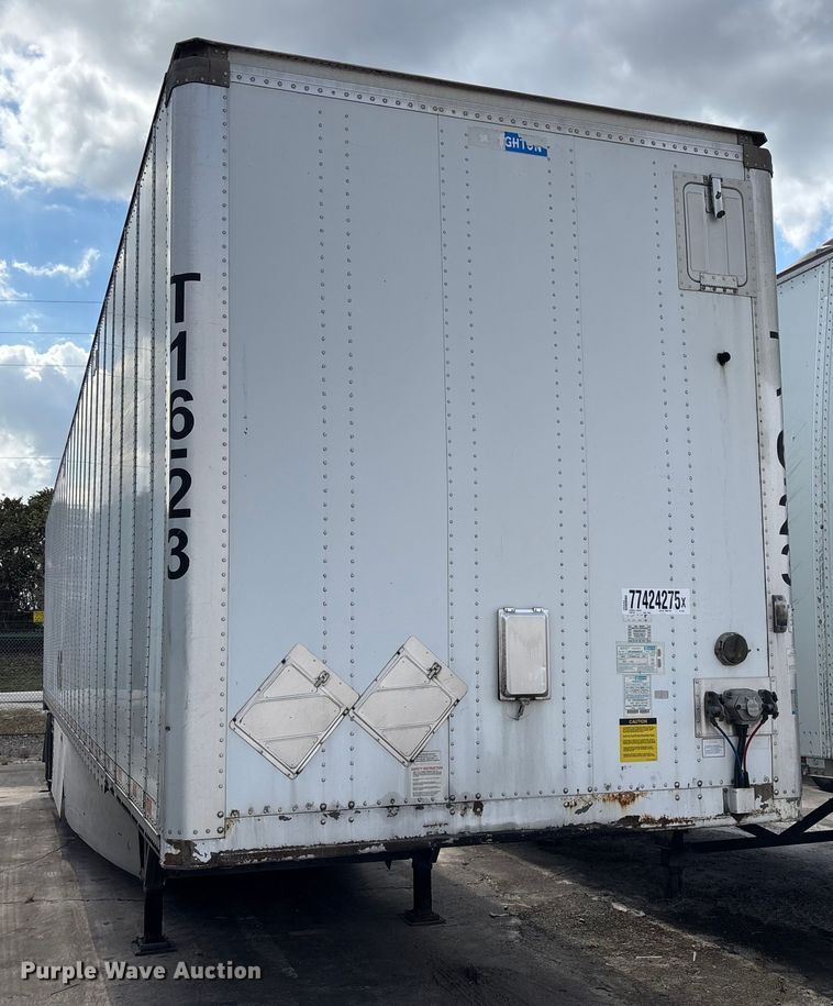 image for item YA2495 2016 Stoughton ZGPVW-535T-S-C-AR dry van trailer