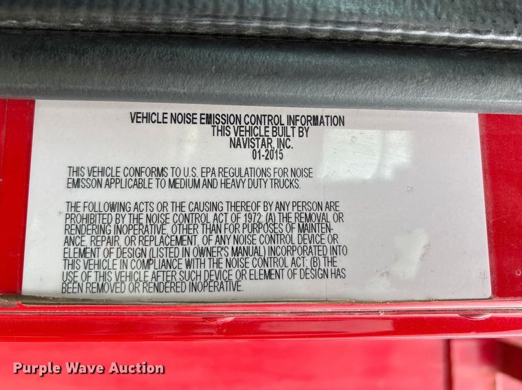 image for item YA2582 2016 Caterpillar CT660 dump truck