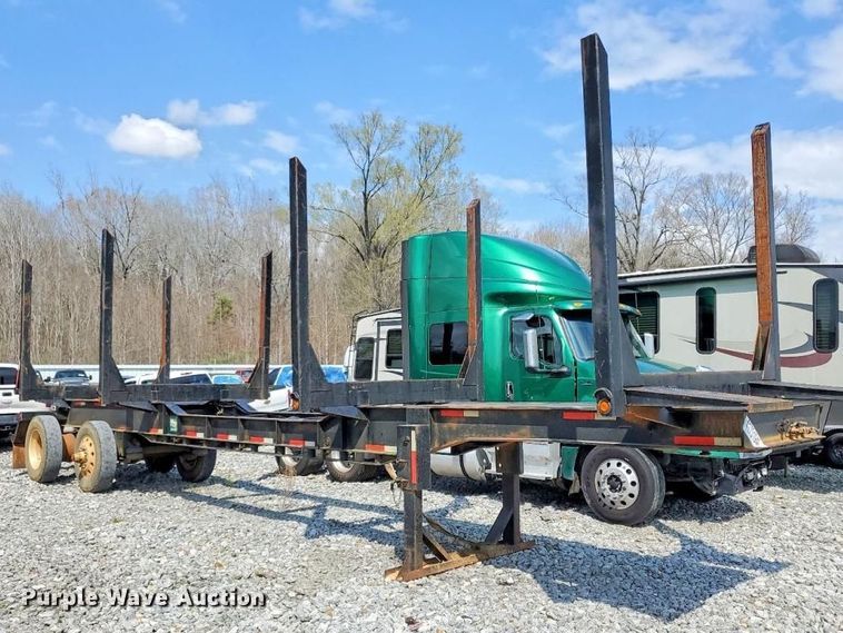 image for item YA2736 2015 Magnolia  Recon Bolster log trailer