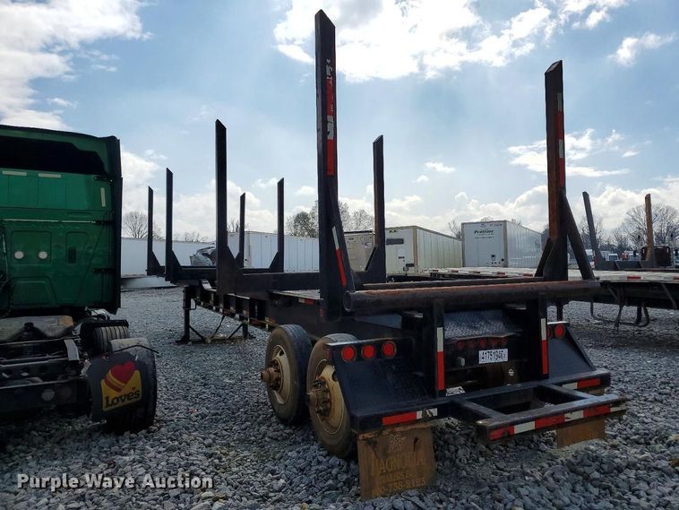 image for item YA2736 2015 Magnolia  Recon Bolster log trailer