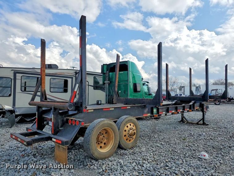image for item YA2736 2015 Magnolia  Recon Bolster log trailer