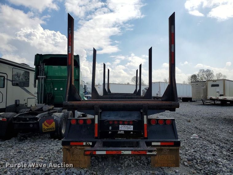 image for item YA2736 2015 Magnolia  Recon Bolster log trailer