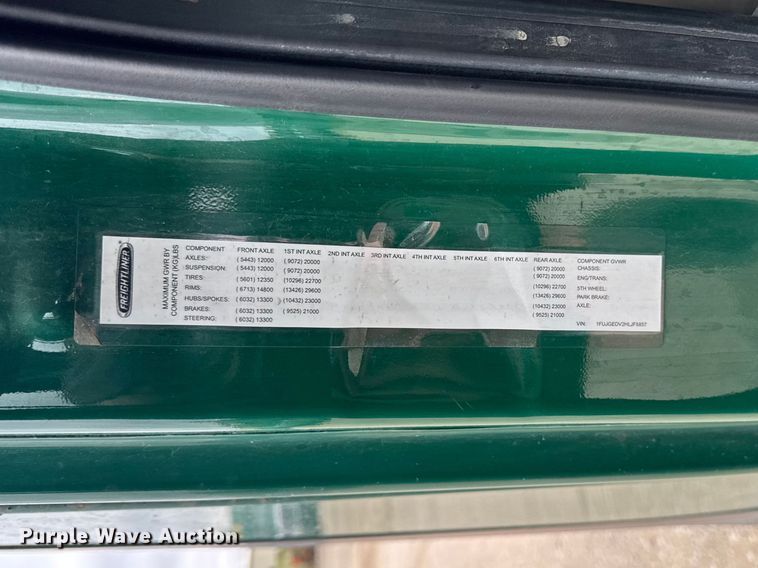 image for item EF2452 2017 Freightliner Cascadia 125 semi truck