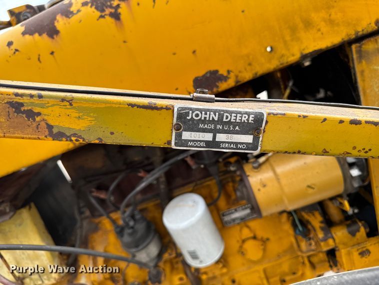 image for item EQ5002 1963 John Deere 1010 tractor