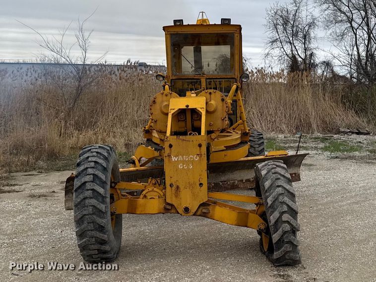 image for item EQ5007 1963 Wabco 666 rigid frame motor grader