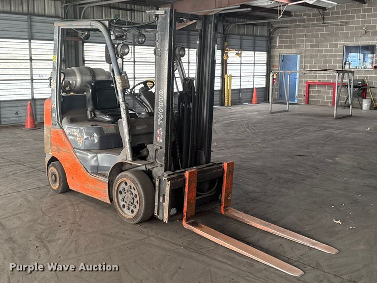 image for item EQ5008 Toyota 8FGCU25 forklift