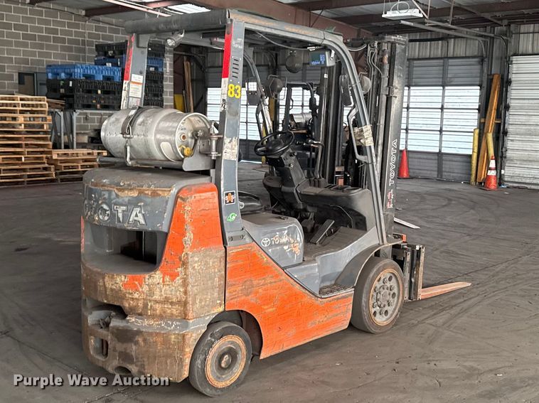 image for item EQ5008 Toyota 8FGCU25 forklift
