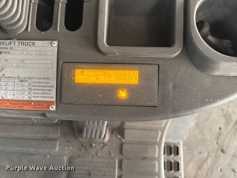 image for item EQ5008 Toyota 8FGCU25 forklift