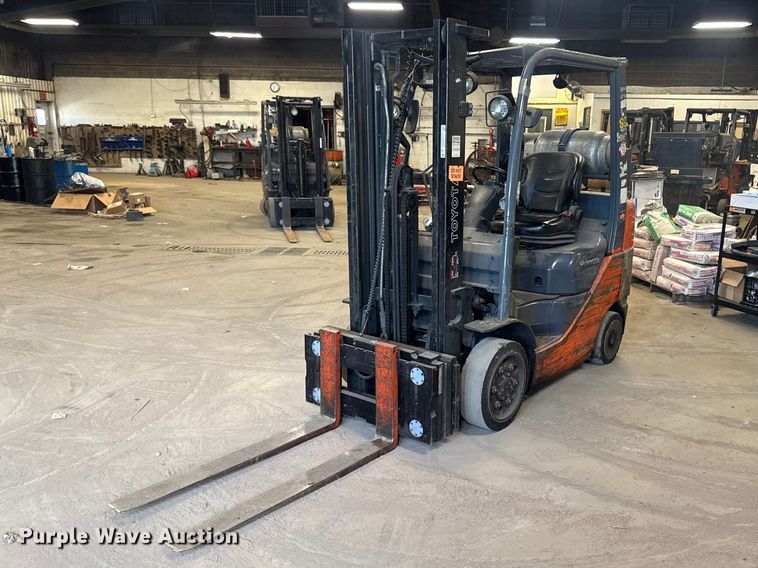 image for item EQ5021 Toyota 8FGCU25 forklift