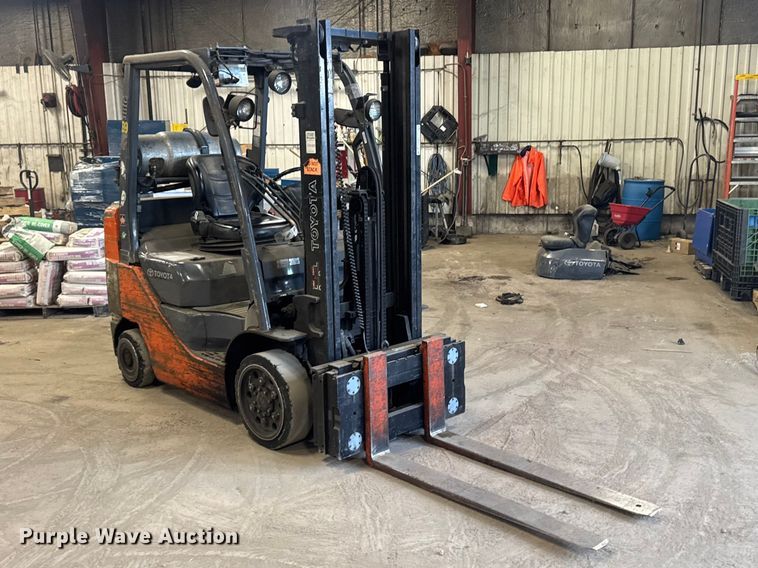 image for item EQ5021 Toyota 8FGCU25 forklift
