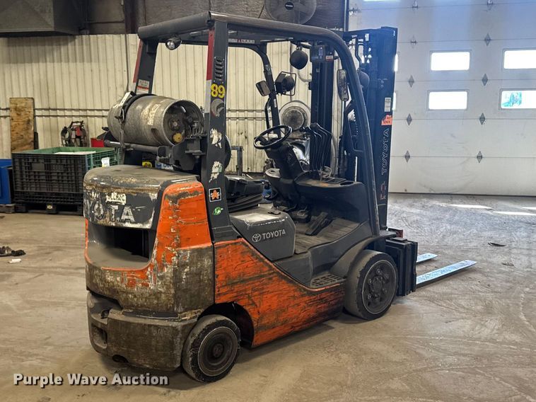 image for item EQ5021 Toyota 8FGCU25 forklift