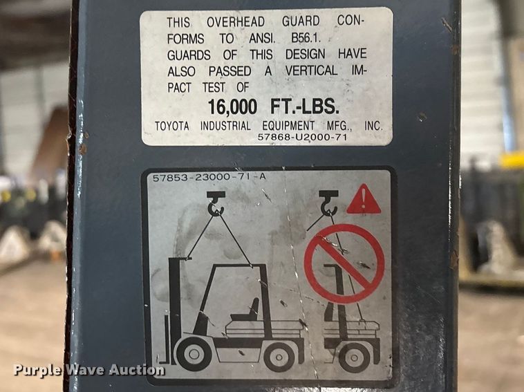 image for item FB5514 Toyota 8FGCU25 forklift