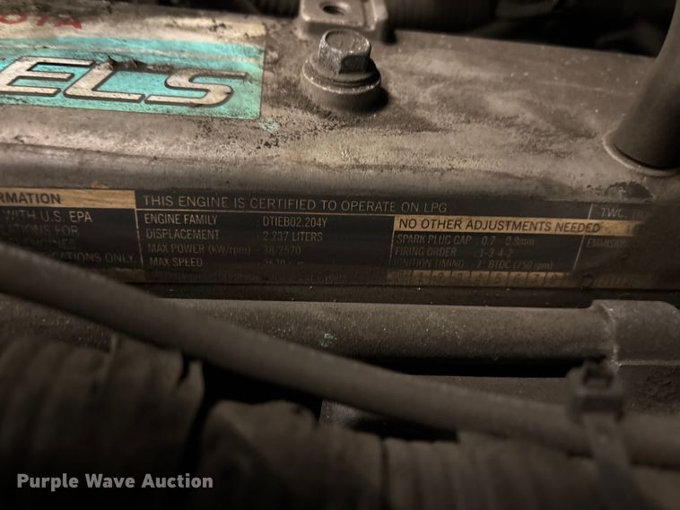 image for item FB5515 Toyota 8FGCU25 forklift