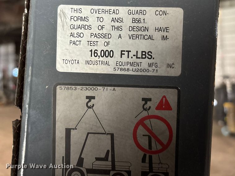 image for item FB5517 Toyota 8FGCU25 forklift