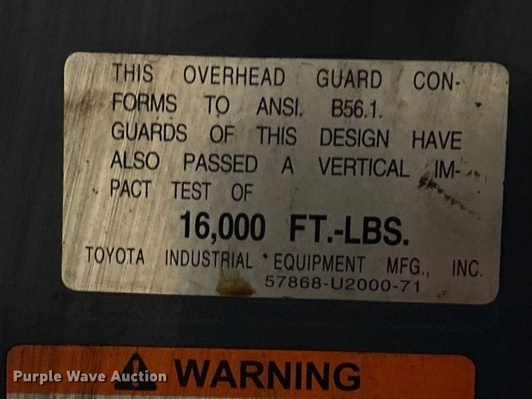 image for item FB5520 Toyota 8FGCU25 forklift