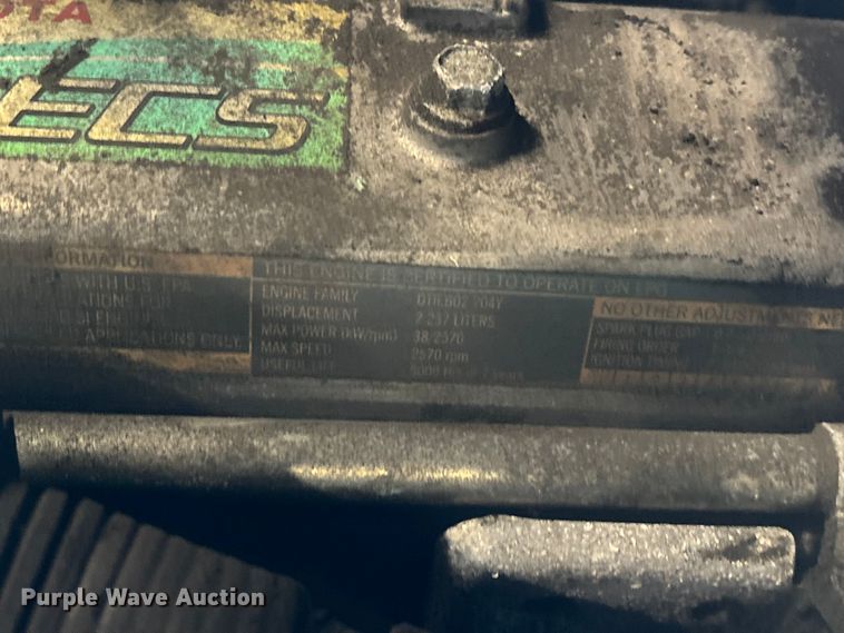 image for item FB5520 Toyota 8FGCU25 forklift