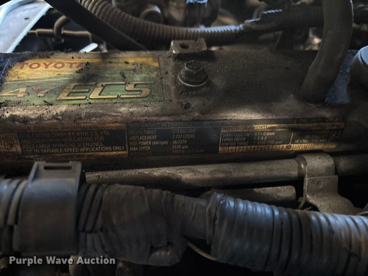 image for item FB5522 Toyota 8FGCU25 forklift