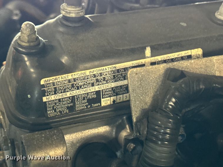 image for item FB5529 Toyota 7FGCU25 forklift