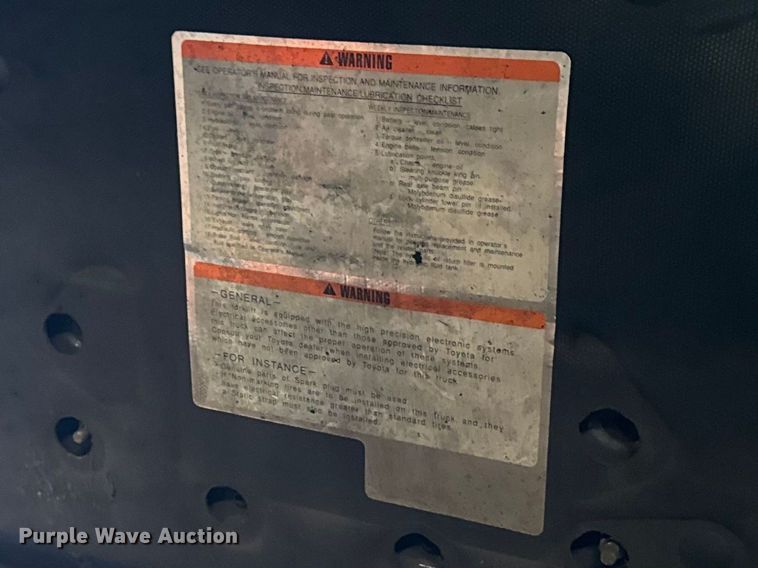 image for item FB5529 Toyota 7FGCU25 forklift